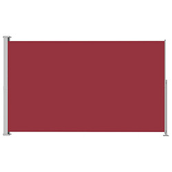 vidaXL Auvent latéral rétractable de patio 220x300 cm Rouge