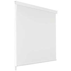 Helloshop26 Store roulant de douche 100 x 240 cm blanc 02_0005561