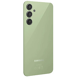 Acheter Vitre Arrière pour Samsung A54 5G avec Lentille Caméra Original Vert Citron