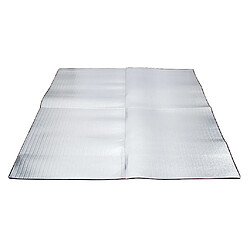 Tapis de matelas de couchage en aluminium papier mat pour pique-nique de camping en plein air 200x200