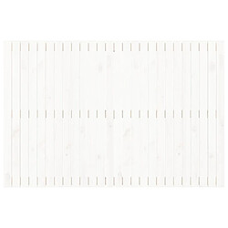 Avis vidaXL Tête de lit murale Blanc 166x3x110 cm Bois massif de pin