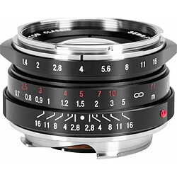 Voigtlander Nokton Objectif multicouche f/1.4 II pour Leica M Noir 35 mm