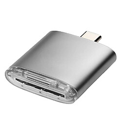 Avis Adaptateur OTG pour lecteur de carte mémoire SD TF USB de type C pour Huawei Silver