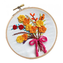 Acheter Kit de départ pour broderie avec motif floral DIY Point de croix Crafts Flower 1