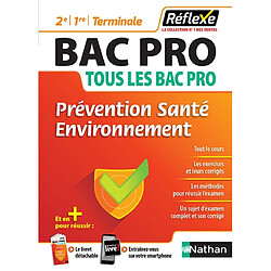 Prévention, santé, environnement : tous les bac pro : 2de, 1re, terminale - Occasion