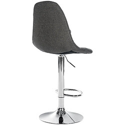 Non Tabouret de bar Elmore tissu C pas cher