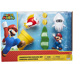 Avis Jakks Pacific World of Nintendo - Diorama Super Mario Underwater