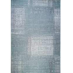 Thedecofactory LAGUNA BAY - Tapis d'extérieur/intérieur motif abstrait bleu 160x230 