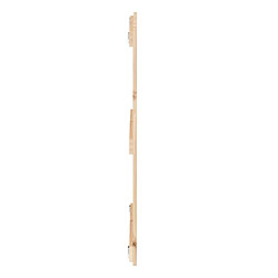 Acheter vidaXL Tête de lit murale 108x3x90 cm Bois massif de pin