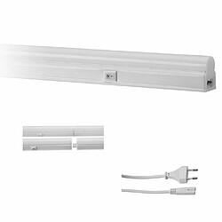 Plafonnier néon led t5 undercabinet 90cm 13 w lampe reglette tube lumière naturelle 4000k