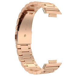 Avizar Bracelet pour Huawei Watch Fit 2 Maille Acier Inoxydable rose gold