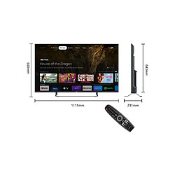 Avis SMART TECH TV 4K UHD 50" (127cm) 50UG10V3, Smart TV Google TV, HDMI, USB, HEVC, Dolby Audio, HDR 10,