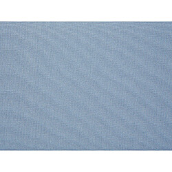 Beliani Lot de 2 coussins en tissu bleu pour chaises de jardin TOSCANA/JAVA pas cher