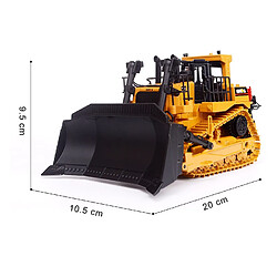 Acheter Universal Simulation 1: 50 Échelle de la ville Moulée sous pression Véhicule de construction Bulldozer à chenilles Modèle métallique Chargeur Jouet en alliage Cadeau pour garçon | Voiture jouet moulée sous pression(Jaune)