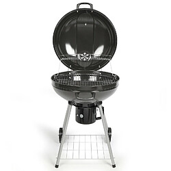 Barbecue à charbon 55cm noir - doc270 - LIVOO