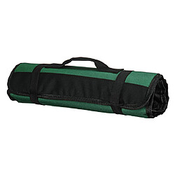 22 Poches Chef Roll Bag Cutter Roll Carry Bag Storage Pouch Storage Organizer Green