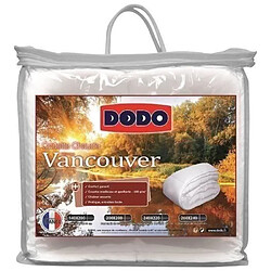 Avis Dodo Couette chaude Vancouver - 240 x 260 cm - 400gr/m² - Blanc