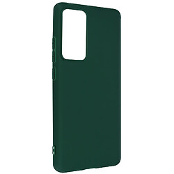 Avizar Coque Xiaomi 12 Silicone Flexible Finition Mate Anti-traces vert