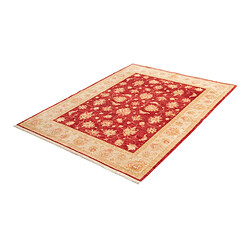 Vidal Tapis de laine 194x156 rouge Kaizar