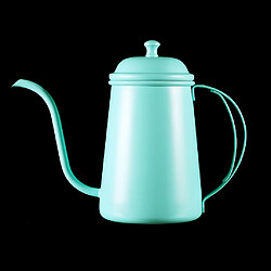 Acheter cafetière inox infuseur main goutte à goutte bec étroit bouilloire 700ml vert menthe