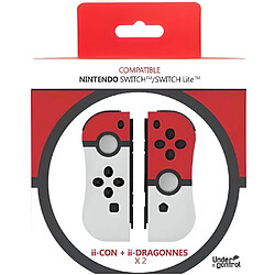 Under Control Manette SWITCH iiCon Pokeball avec dragonnes V2 - iiCon Pokeball V2