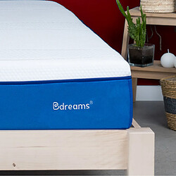 BDREAMS Matelas Mémoire De Forme 160x200cm - Accueil Moelleux - Qualité Hôtellerie