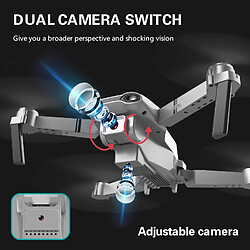 Universal S602 RC drone 4K 1080p double caméra wifi caméra FPV drone mode de maintien de l'altitude RC quadricoptère pliable Dron garçon jouet cadeau avec E68 | RC hélicoptère pas cher