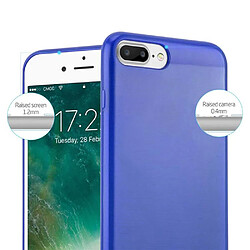 Cadorabo Coque iPhone 7 PLUS / 7S PLUS / 8 PLUS Etui en Bleu