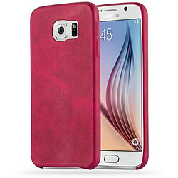 Cadorabo Etui Samsung Galaxy S6 en Rouge Coque