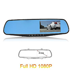 Universal HD 1080p enregistrement de données de voyage de voiture rétroviseur caméra capteur G