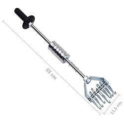 vidaXL Marteau à inertie à grilles multiples 65 cm Acier au carbone pas cher