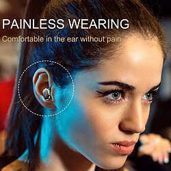 Yonis Ecouteurs Bluetooth Sport Sans Fil Noir pas cher