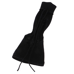 1/6 Robe Noir Sans Manches Pull à Épaules Dénudées en Tissu Accessoires Pour 12 Pouces Figurine Action Féminine pas cher