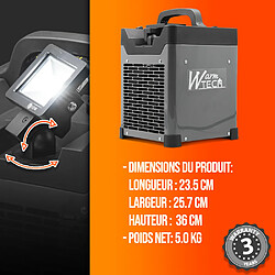 Acheter Warm Tech Chauffage d'atelier 3300W + USB + éclairage led - Warmtech