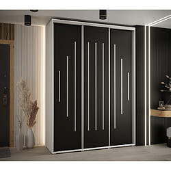 Abiks Meble Armoire Davos 12 À Portes Coulissantes 235,2/180/45 3 Portes