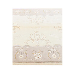 Vidal Tapis de laine 201x150 beige Darya pas cher