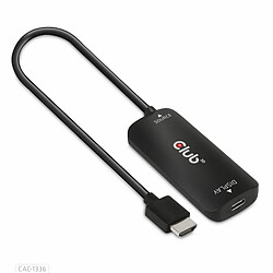 Club 3D HDMI + Micro USB auf USB Typ-C 4K120Hz oder 8K30Hz M/F Aktiver Adapter