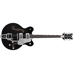 G6636TSL Players Edition Silver Falcon Center Block String Thru Bigsby Black Gretsch Guitars