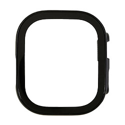 Coque en TPU cadre poli, motif soie, antichute pour Apple Watch Ultra 49mm - noir