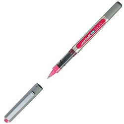 Uni Ball Biros à encre liquide Uni-Ball Rollerball Eye Fine UB-157 Rose 12 Unités