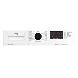 Lave-linge frontal 10 kg 1200 tours/min - WTE10222XW - BEKO pas cher