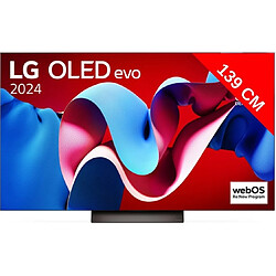 LG TV OLED 4K 139 cm OLED55C4 evo AI Smart