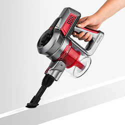 Avis NC Aspirateur à Main Design sans Sac 22.2V Textile+ ROUGE GRIS