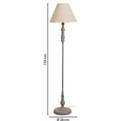 Avis Lampadaire Alexandra House Living Blanc Gris 220-240 V 38 x 154 x 38 cm