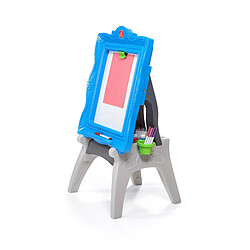 Avis Step2 Masterpiece Easel Chevalet avec Tabouret pour enfants | Table de Créativité en plastique avec boîtes de rangement | Tableau de peinture Enfant