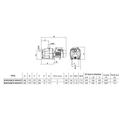 Avis Surpresseur 0.75cv triphasé - 036443 - DAB