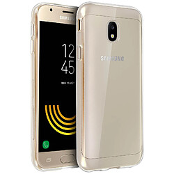 Avizar Coque Galaxy J3 2017 Protection silicone gel transparente ultra-fine