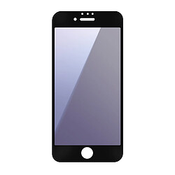 Avizar Verre Trempé pour iPhone 7 et 8 et SE 2020 et SE 2022 Anti-Bleu Noir