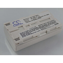 vhbw Batterie Li-Ion 3400mAh (7.4V) pour GPS Topcon Field Controller FC100, FC-100, FC-120, FC-200, FC2000, FC-2200 comme BT-30, BT-62Q.