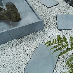 Avis Jardinex Pas japonais pierr... - Gris bleu